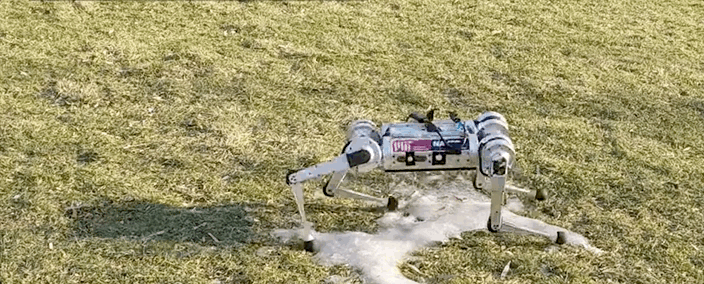 MIT机器狗再进化，碎石冰面上跑也不打滑，这次真的稳如狗了