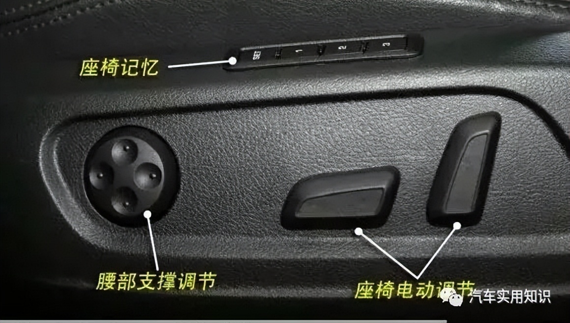 最全的車內按鍵圖解！老司機也不一定認的全