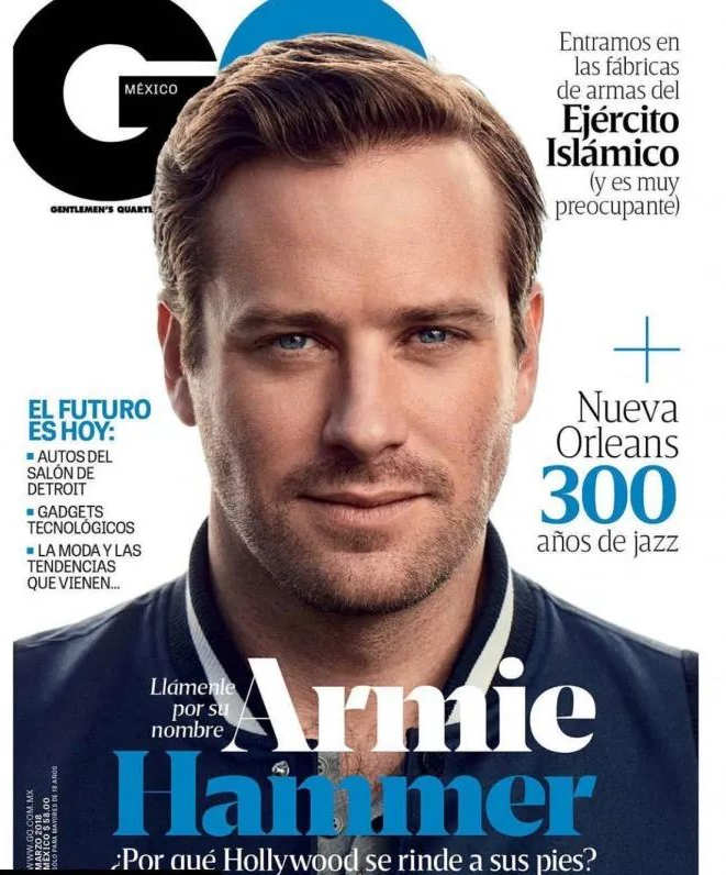 Armie Hammer 正在脚踏实地重新做人