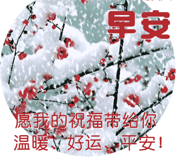 今日份早上好动态表情图片，经典早安问候美图 早安，温暖、好运图片