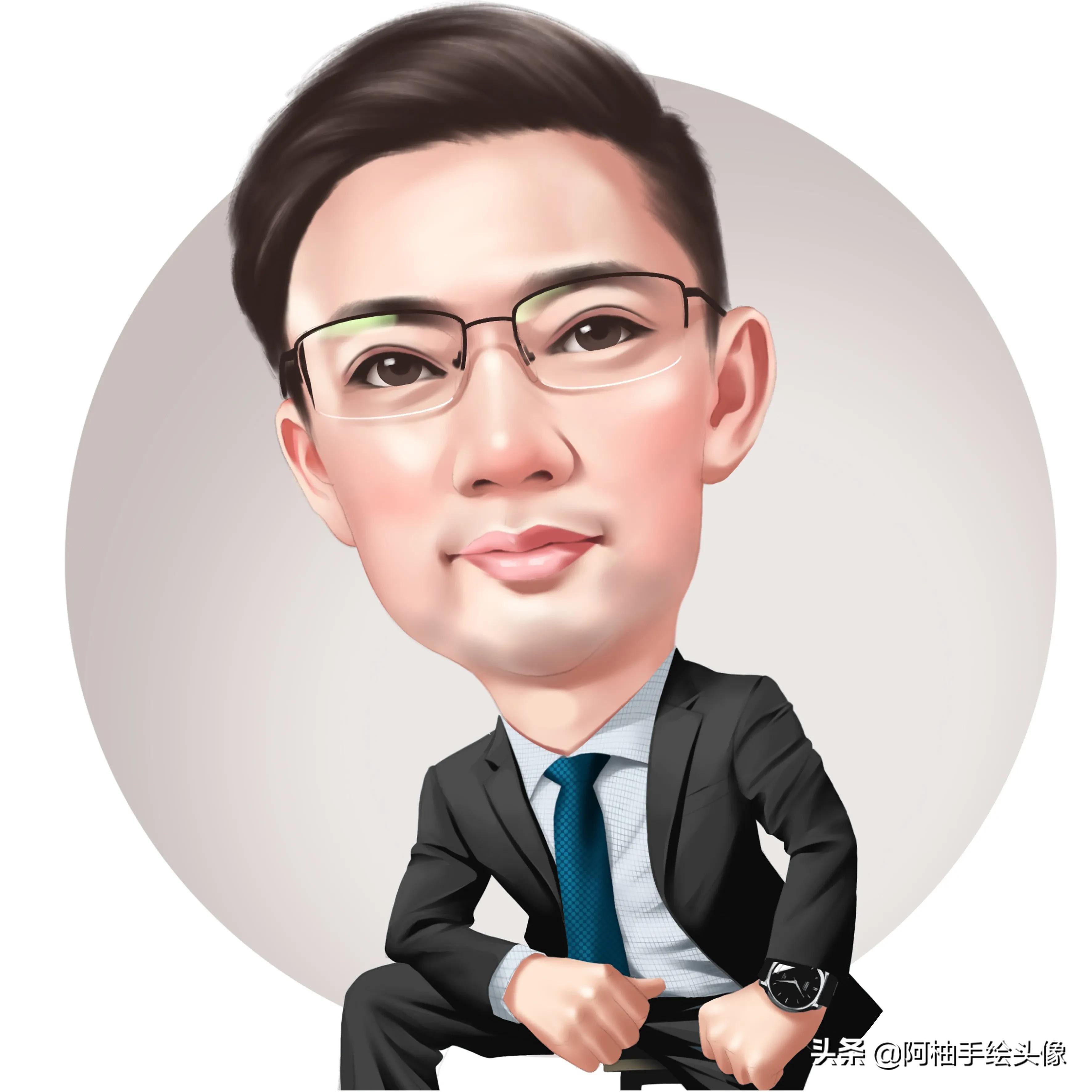 换一款漫画头像吧,真人照片手绘,适合40岁男人,成熟有魅力