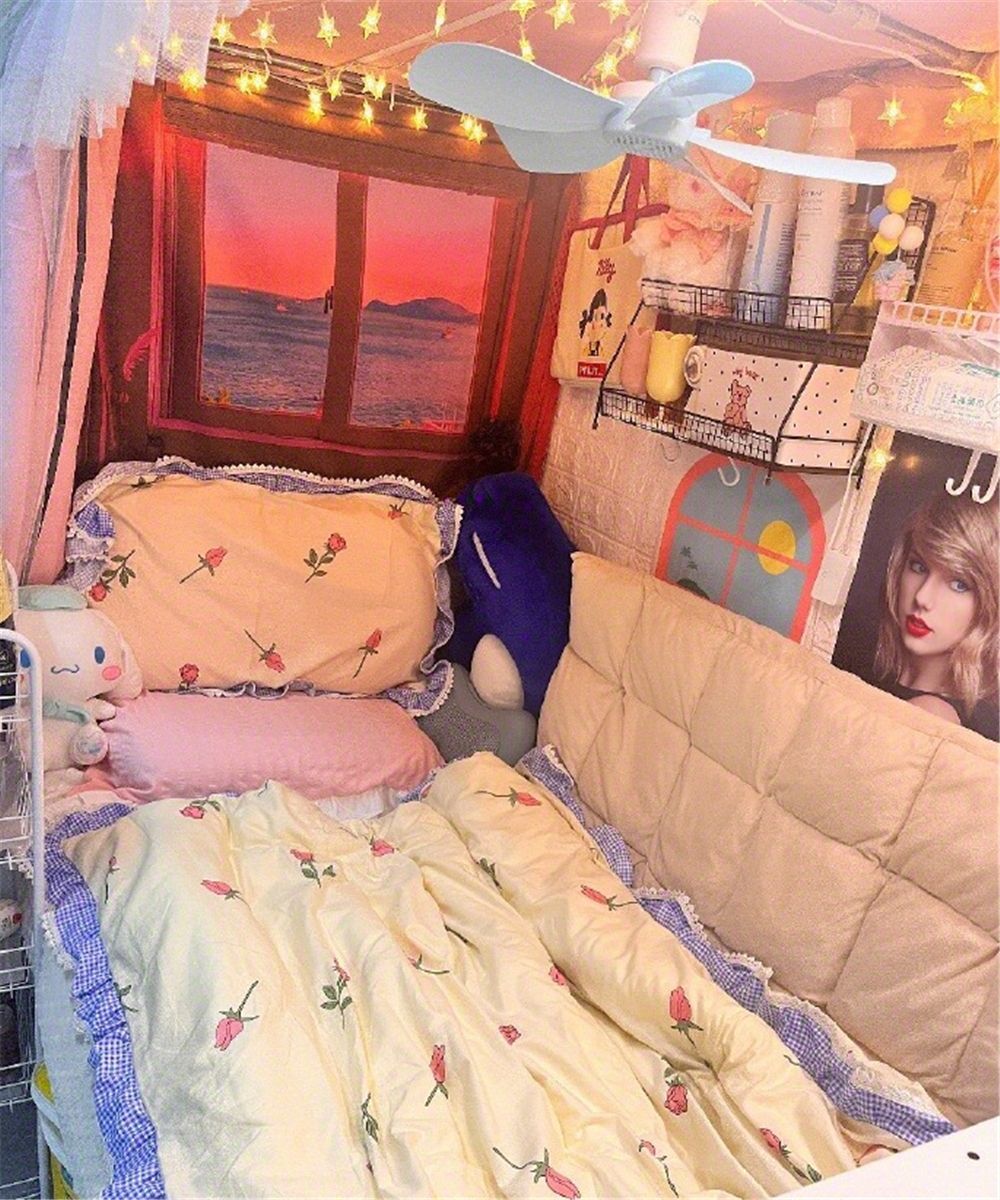 大学生寝室布置（住宿舍能有多舒适）