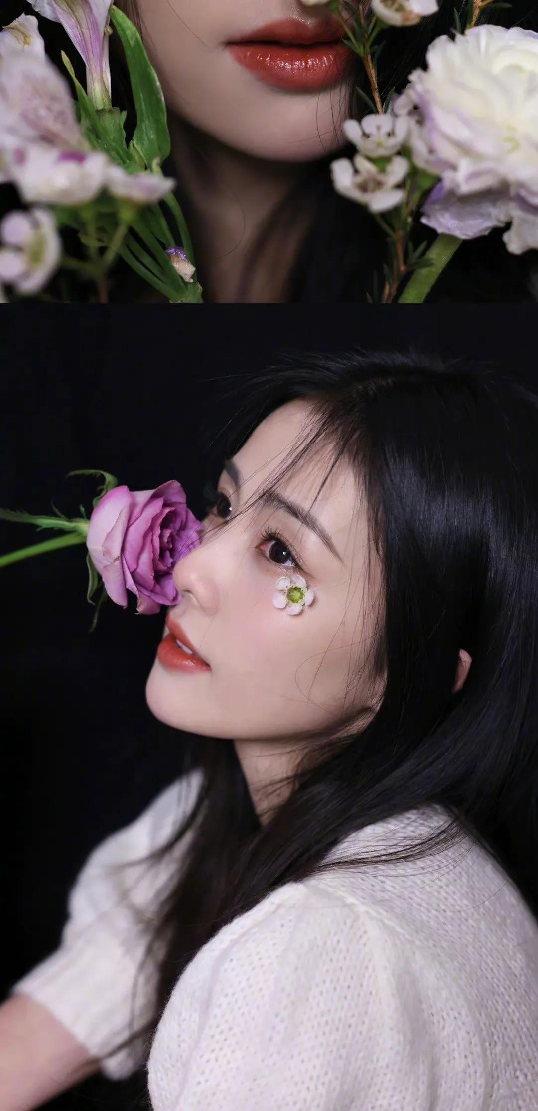 金晨、白鹿淡妆浓抹总相宜，自拍库存平易近人，领家妹妹即视感