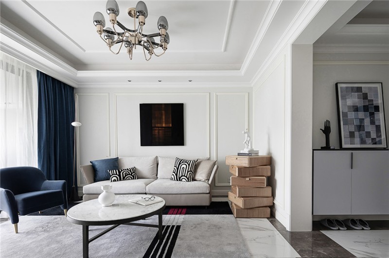 背景墙如何设计?这些案例,美观又高级 石膏背景墙
