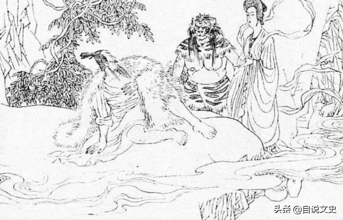 民间故事：骑虎女仙