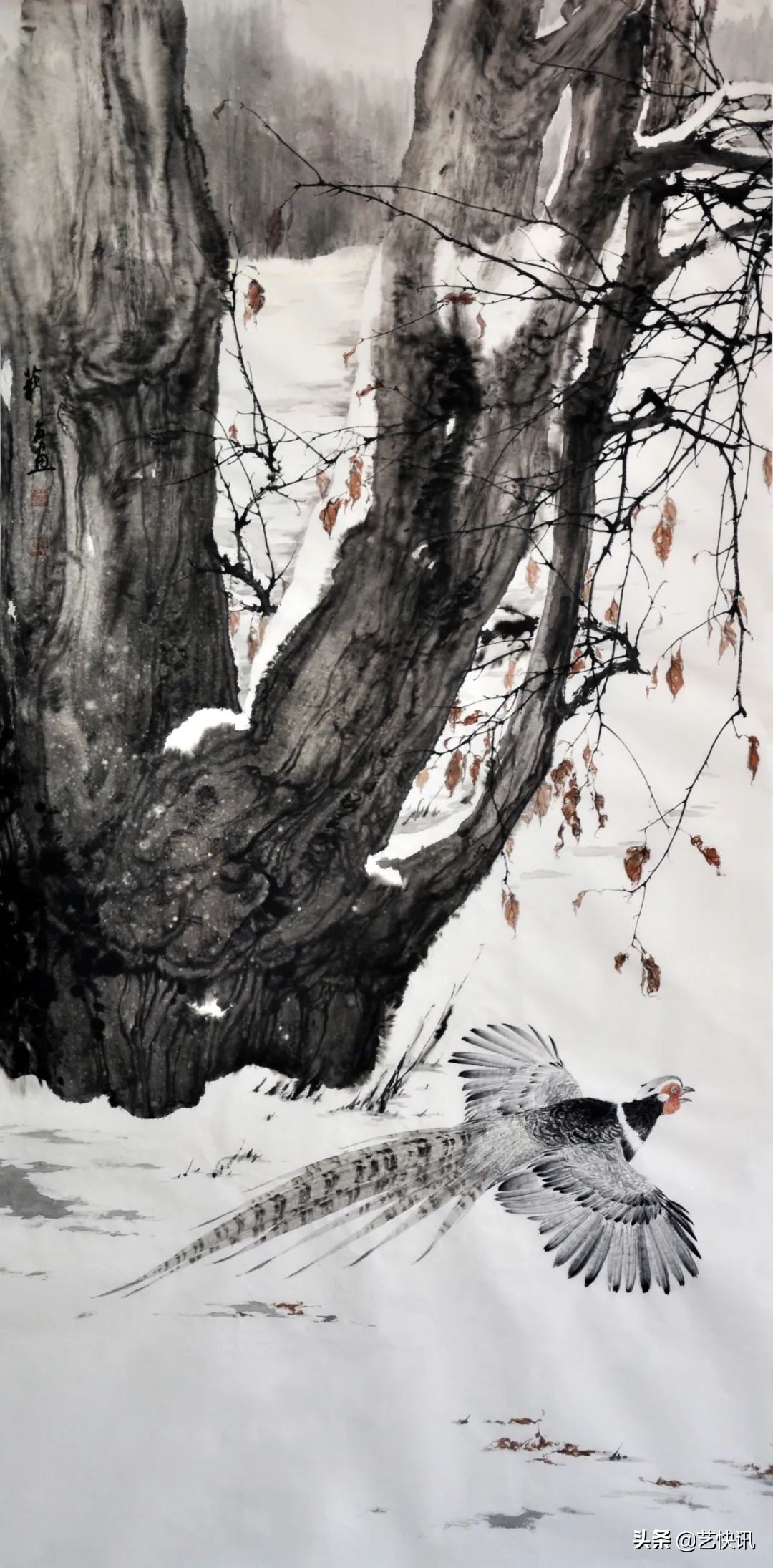 「抱薪画坛 德建名立」陈薪名——写意花鸟画