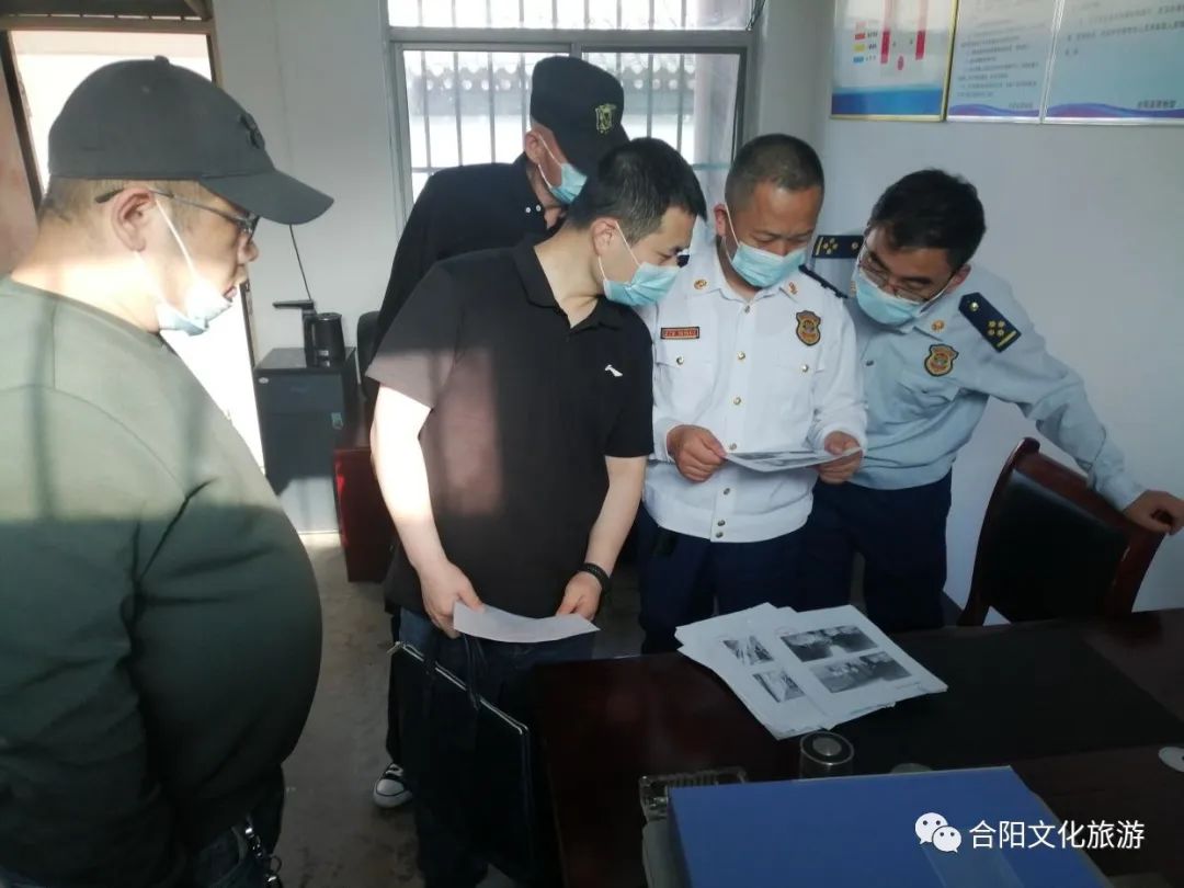 渭南市安委會第三考核組到合陽縣博物館檢查消防安全工作
