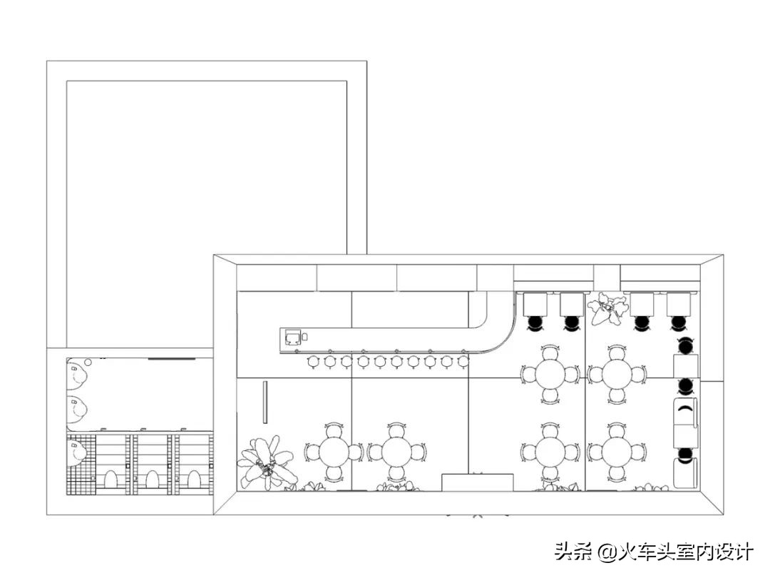 咖啡厅这样设计，色彩迷人
