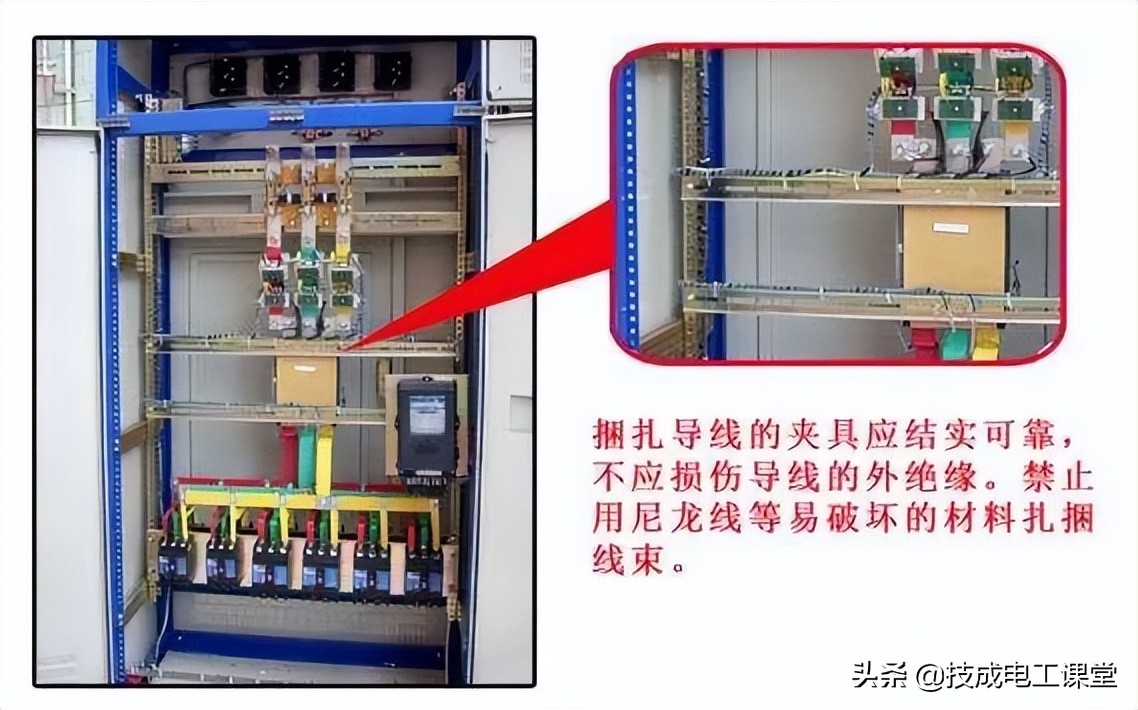 配电柜接线如果能按照这种标准做，那个电工肯定很牛