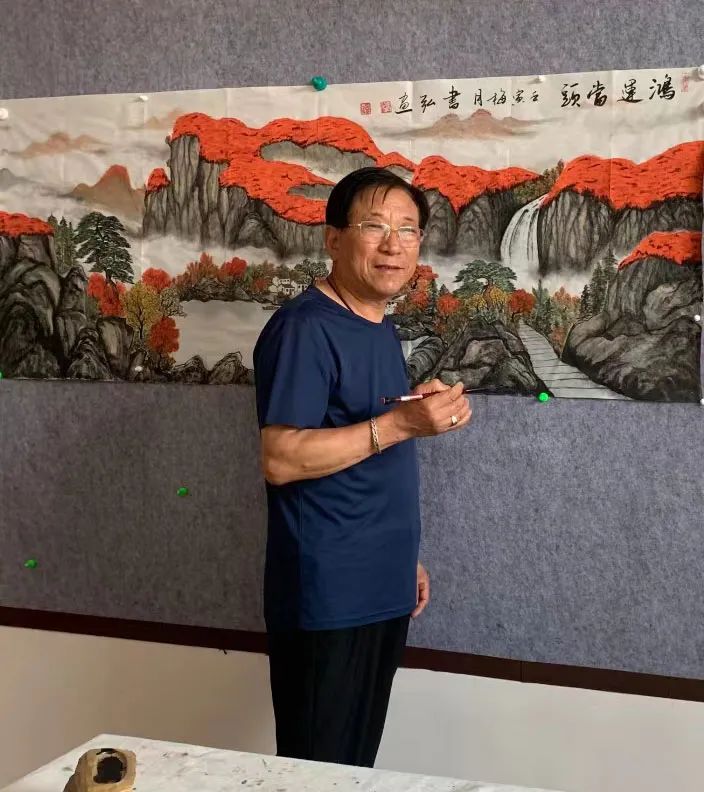 纪念孔子诞辰2573周年中国书画名家优秀作品展——郭润民