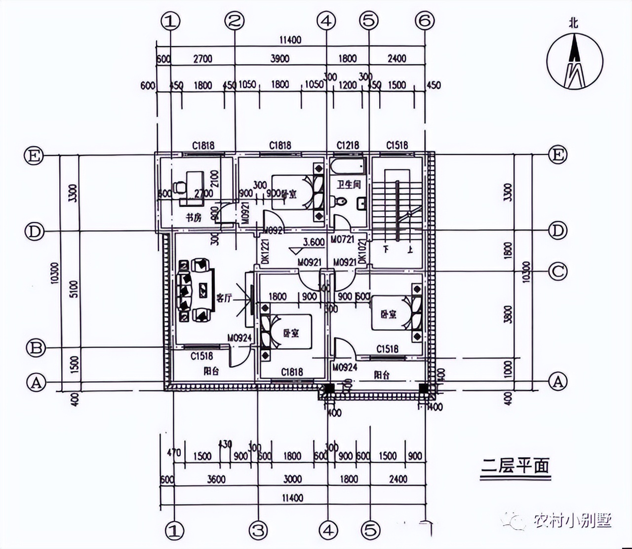 農村別墅基本信息71 佔地尺寸:12x9米71 一層建築面積:100