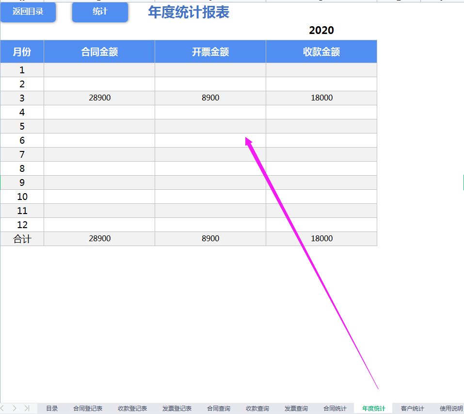 熬夜编制Excel合同管理系统，自动化管理，可直接套用！厉害