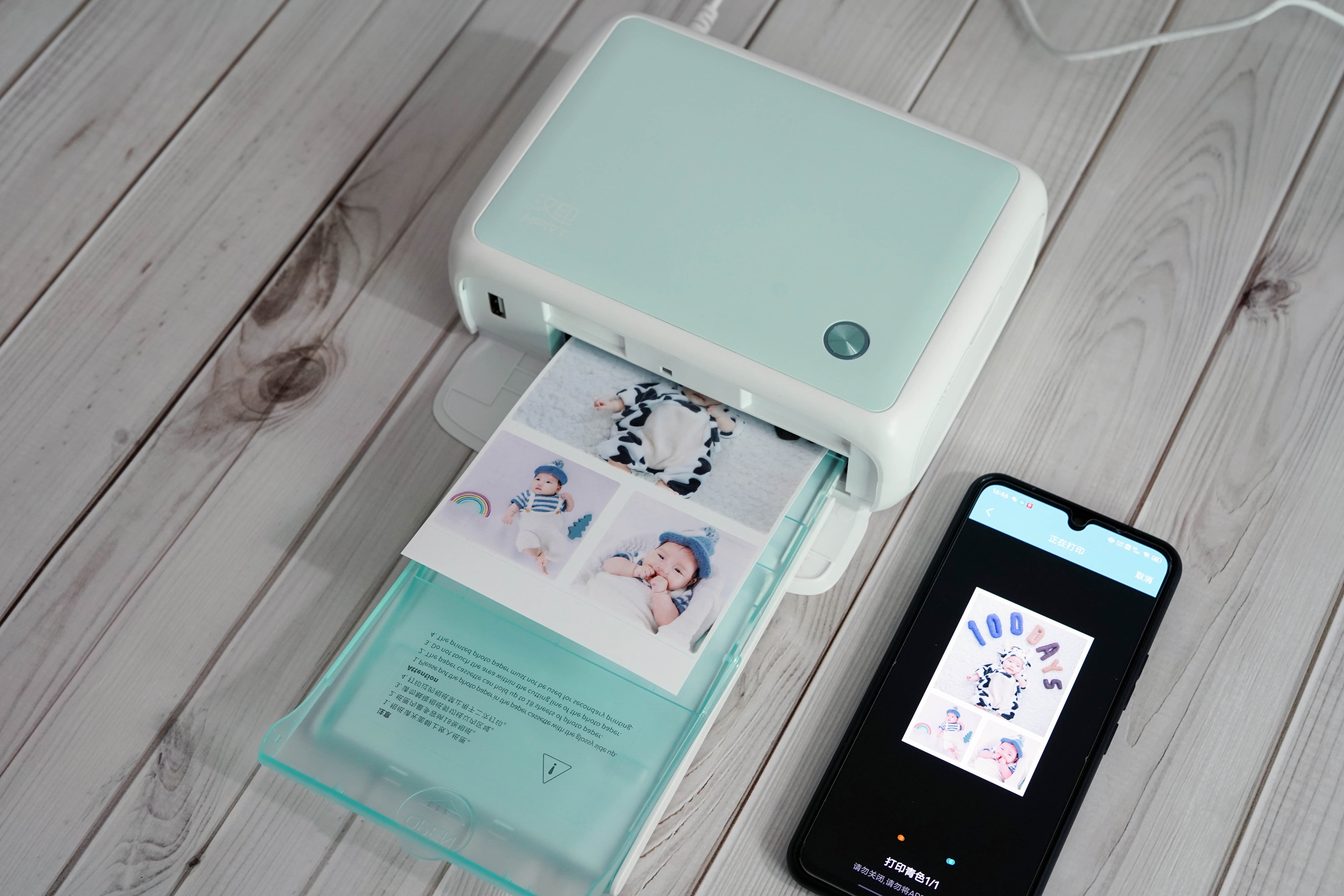 记录外甥女的成长日记，汉印CP4000L照片打印机使用分享