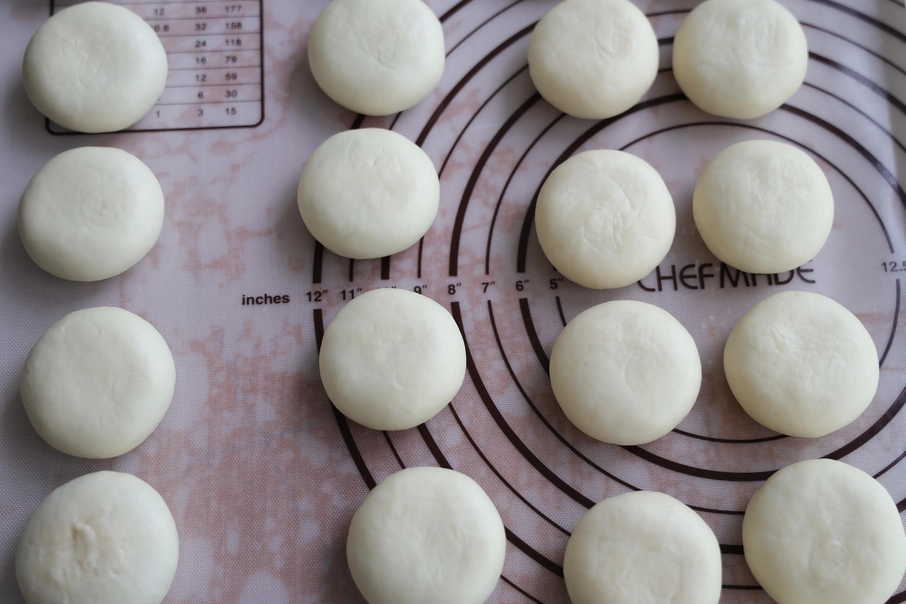 不用开酥的绿豆饼，低油低糖，好吃不上火，清爽不油腻