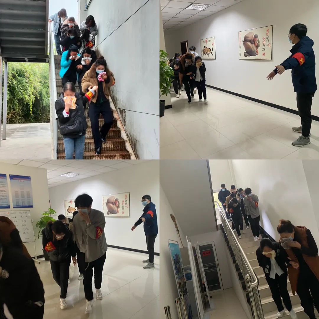 红河谷景区开展园区内消防培训演练活动