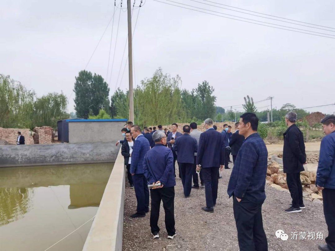 山东平邑省市第一书记观摩团到温水镇乡村振兴示范村现场观摩指导