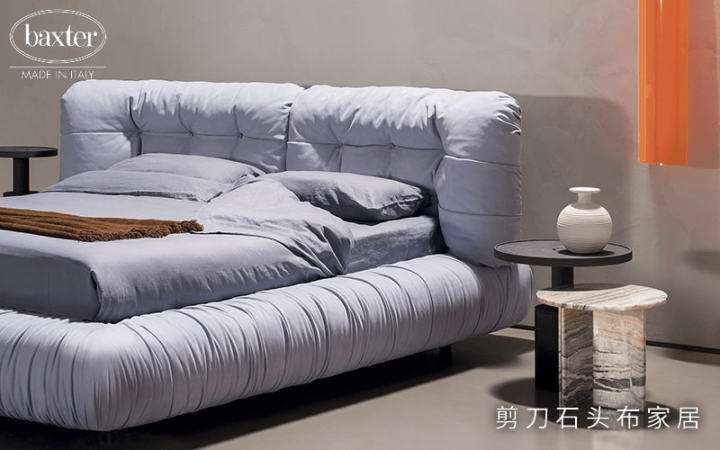 3个意大利进口家具品牌，4款现代风格床，打造大气的卧室空间