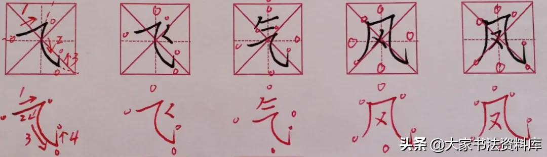 硬笔书法入门教程:基本笔画写法技巧