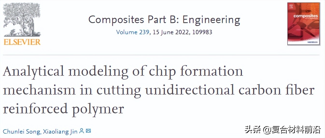 顶刊《Composites Part B》碳纤维科研领域最新研究进展TOP10