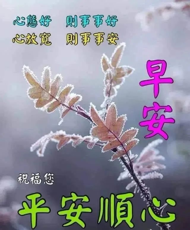秋分早上好问候语，美好祝福问候，心情美妙，愿你开心永远图片