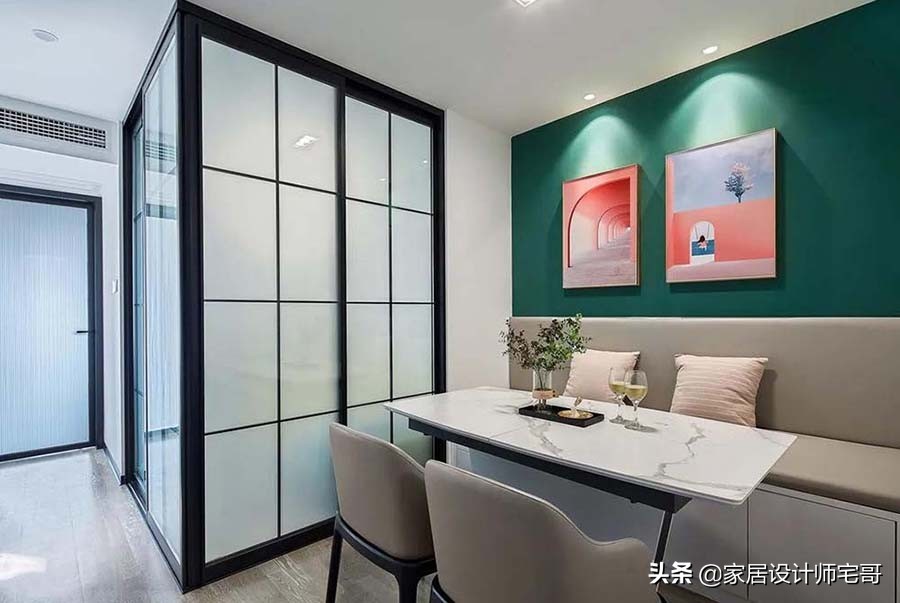 北京38岁妈妈和女儿的家：35㎡打造2居室，装修不豪华，但很舒服