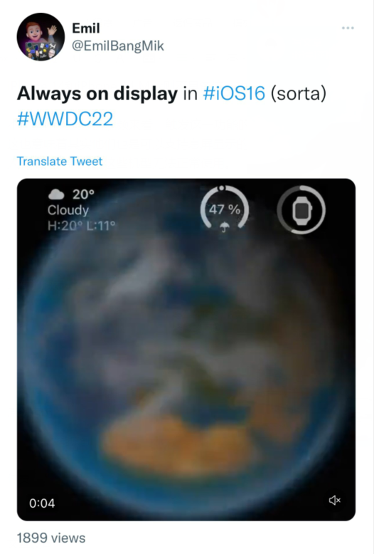 iOS 16 熄屏显示功能基本被实锤了