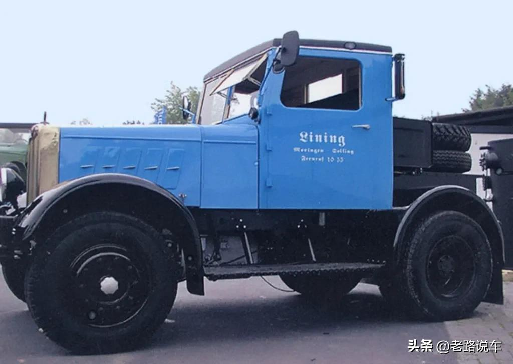 哈诺玛格的“公路拖拉机”1947年的ST 55双轴牵引车——神秘收藏家