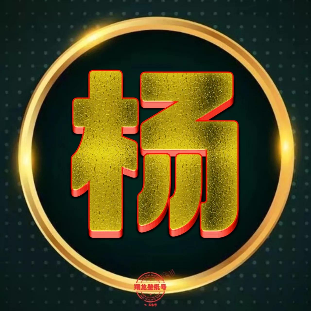 亮金色姓氏头像高档奢侈有品味成功人士的标配