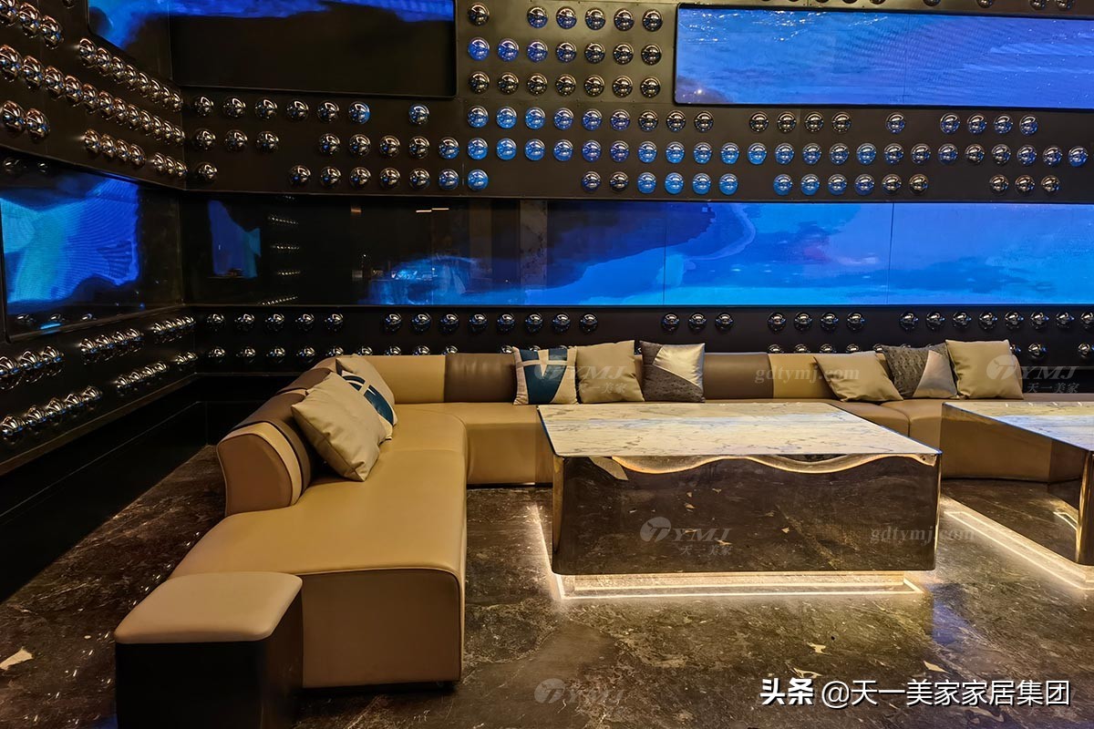 清远ONE77顶级KTV、酒吧CLUB项目工程案例完工实拍场景