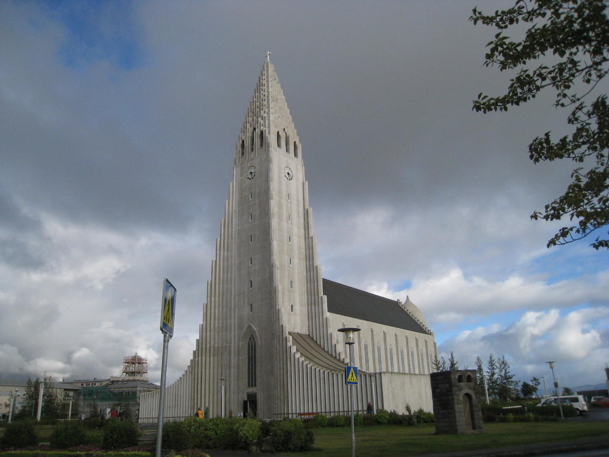 冰岛首都地标，哈尔格林姆斯大教堂