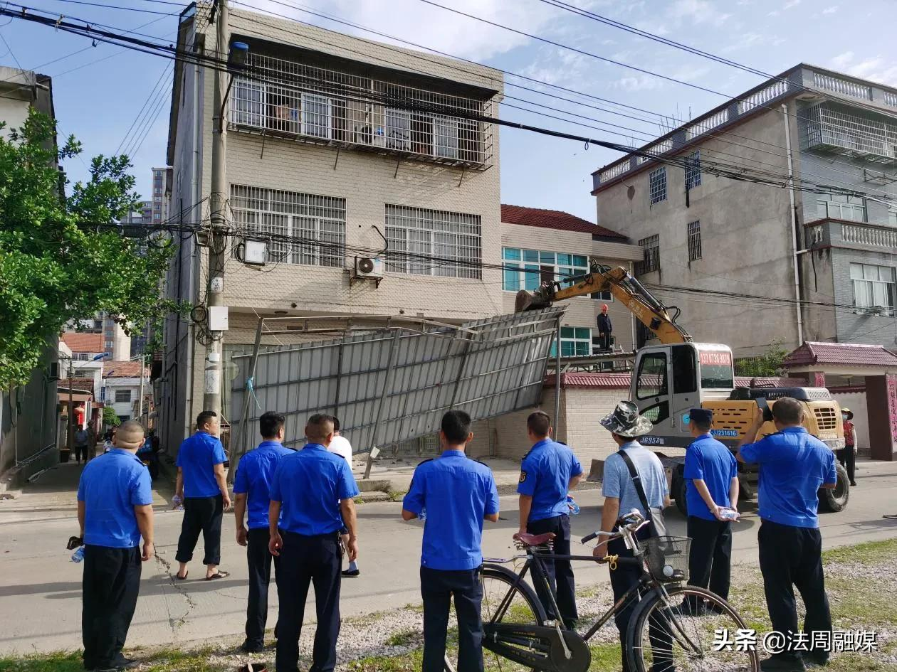 澧县城管执法局：战酷暑斗高温“两违”整治不降温