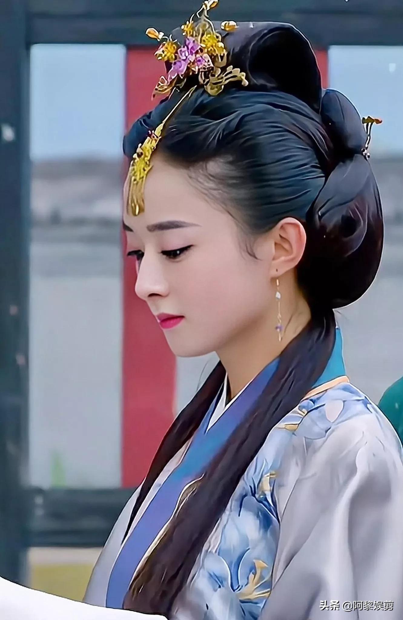 赵丽颖清纯可爱，太美了