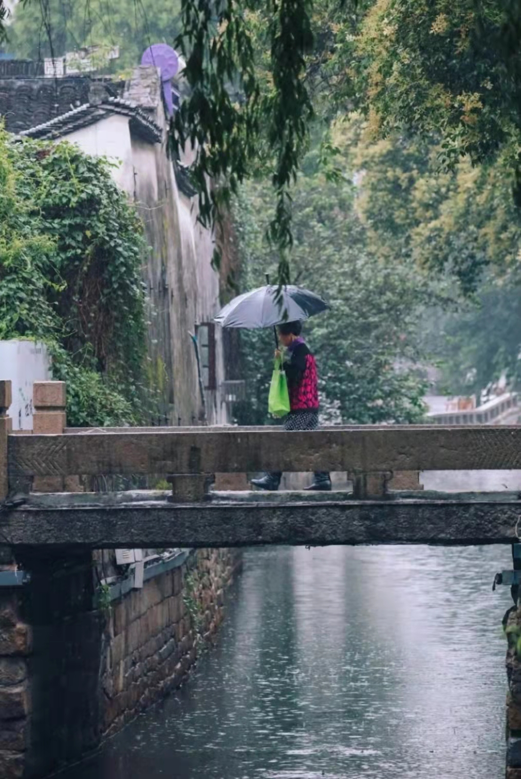每次一下雨，就想离开苏州