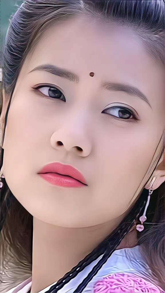 高圆圆是《倚天屠龙记》周芷若角色的天花板