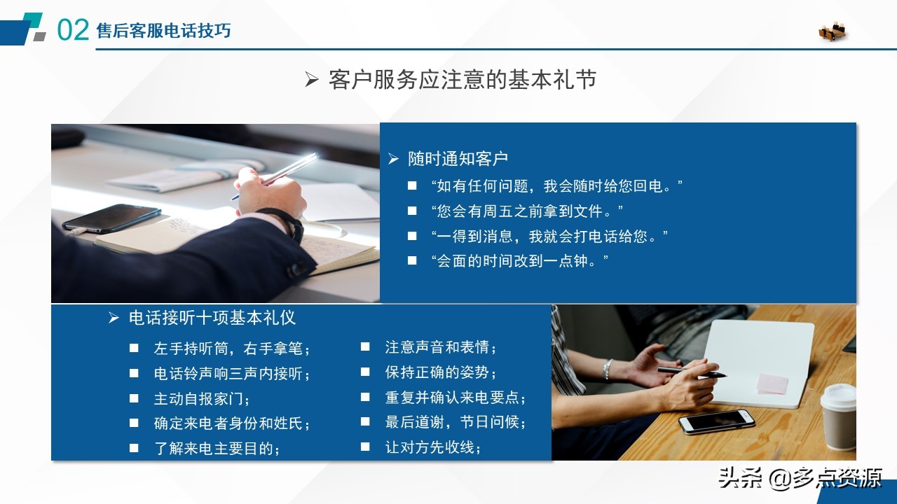 《售后客服沟通技巧》培训课件分享，共32P