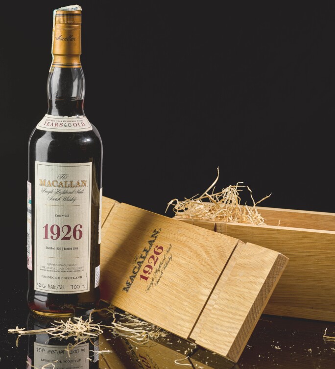1926年the macallan 60年威士忌
