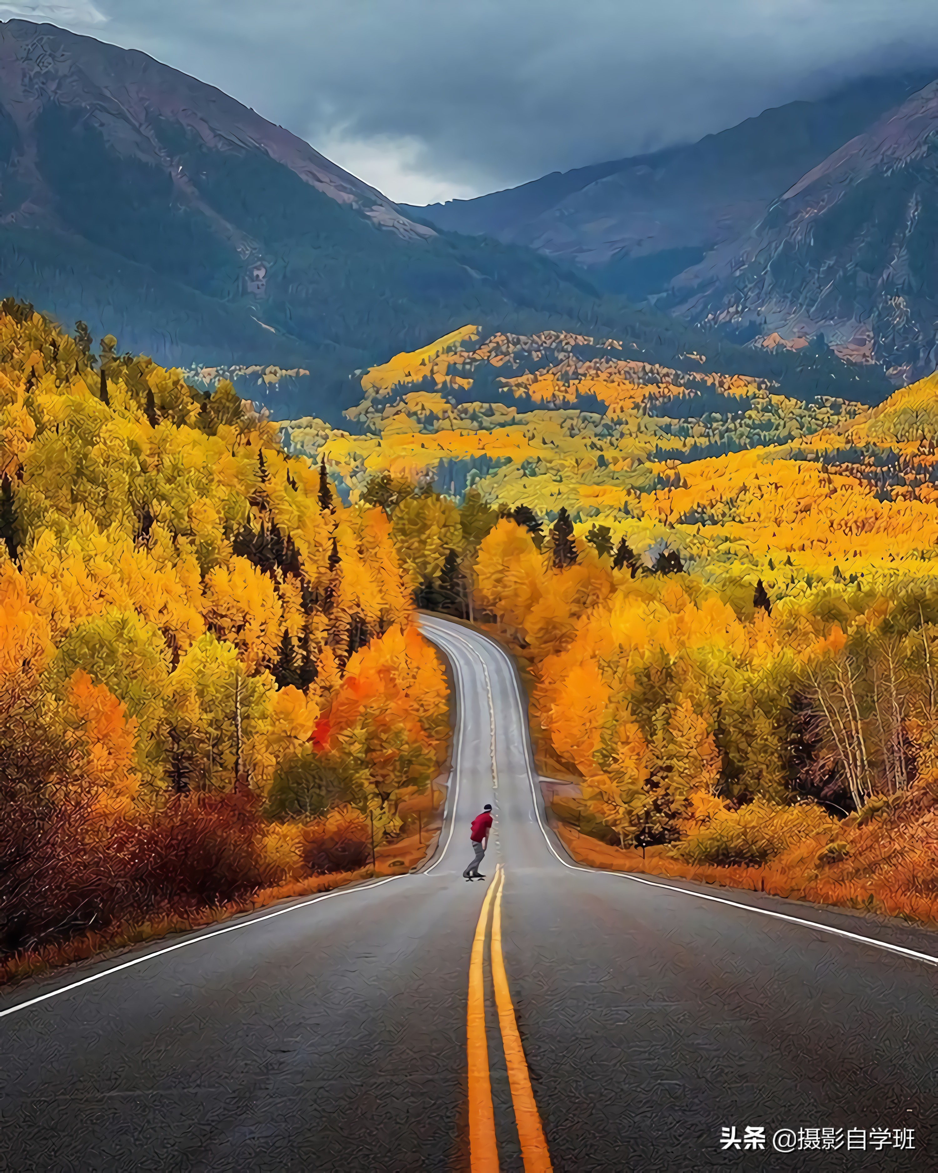 风光咋拍美,这9个走到哪拍到哪的万能技巧,摄影照片自然又好看