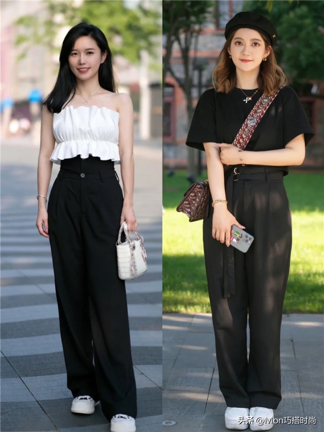 杭州女生是真会穿！满大街的“西裤+运动鞋”，却个个洋气又好看