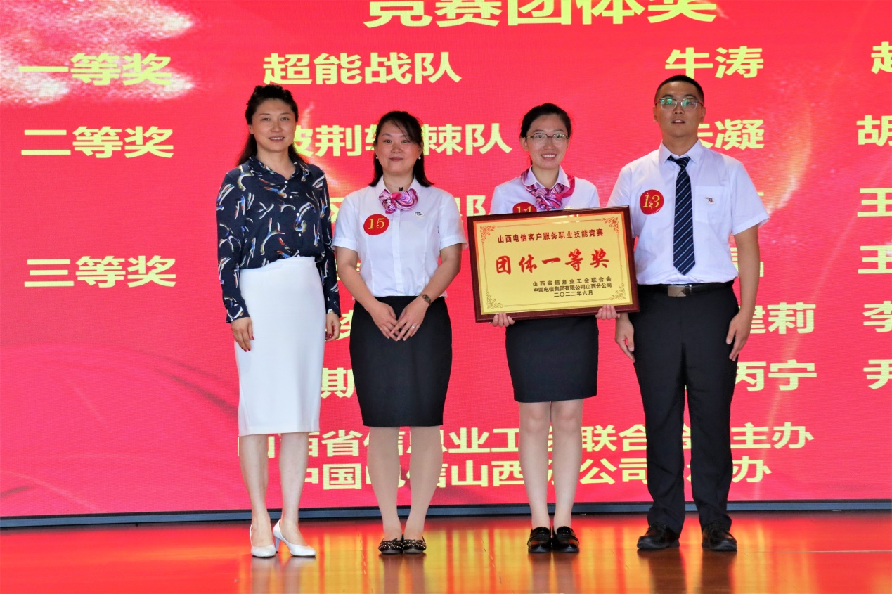 中国电信山西分公司举办客户服务职业技能竞赛