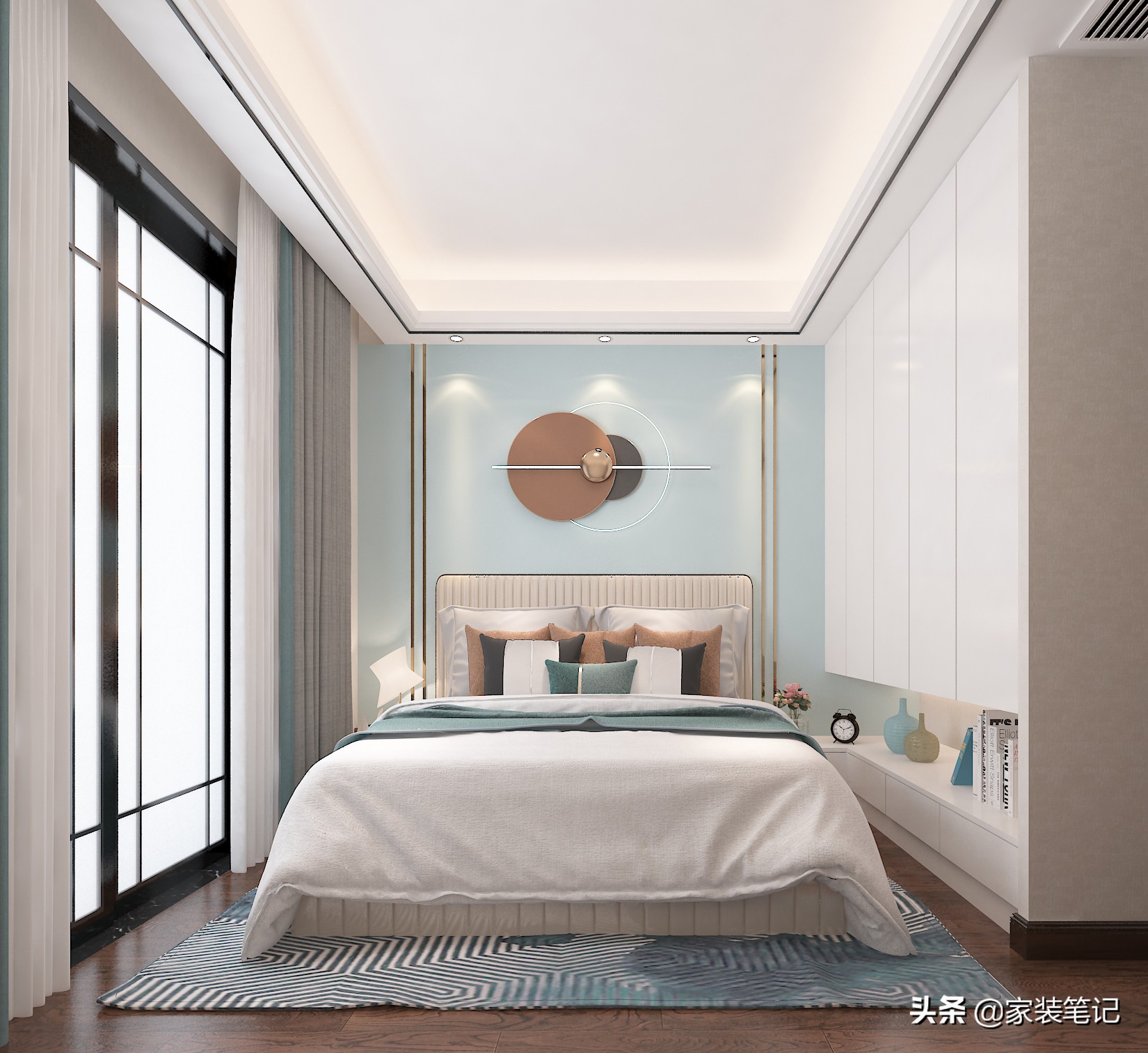 都说小户型不能装新中式，看了这套福州建发的房子装修，真的爱了