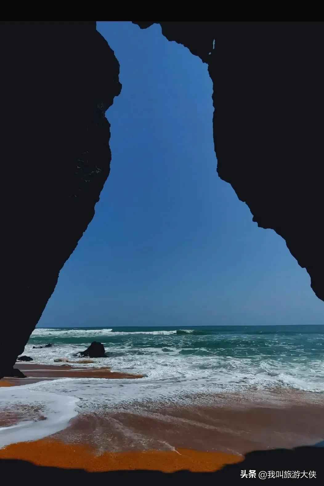 万宁山钦湾，这里有最独特的海石景观。