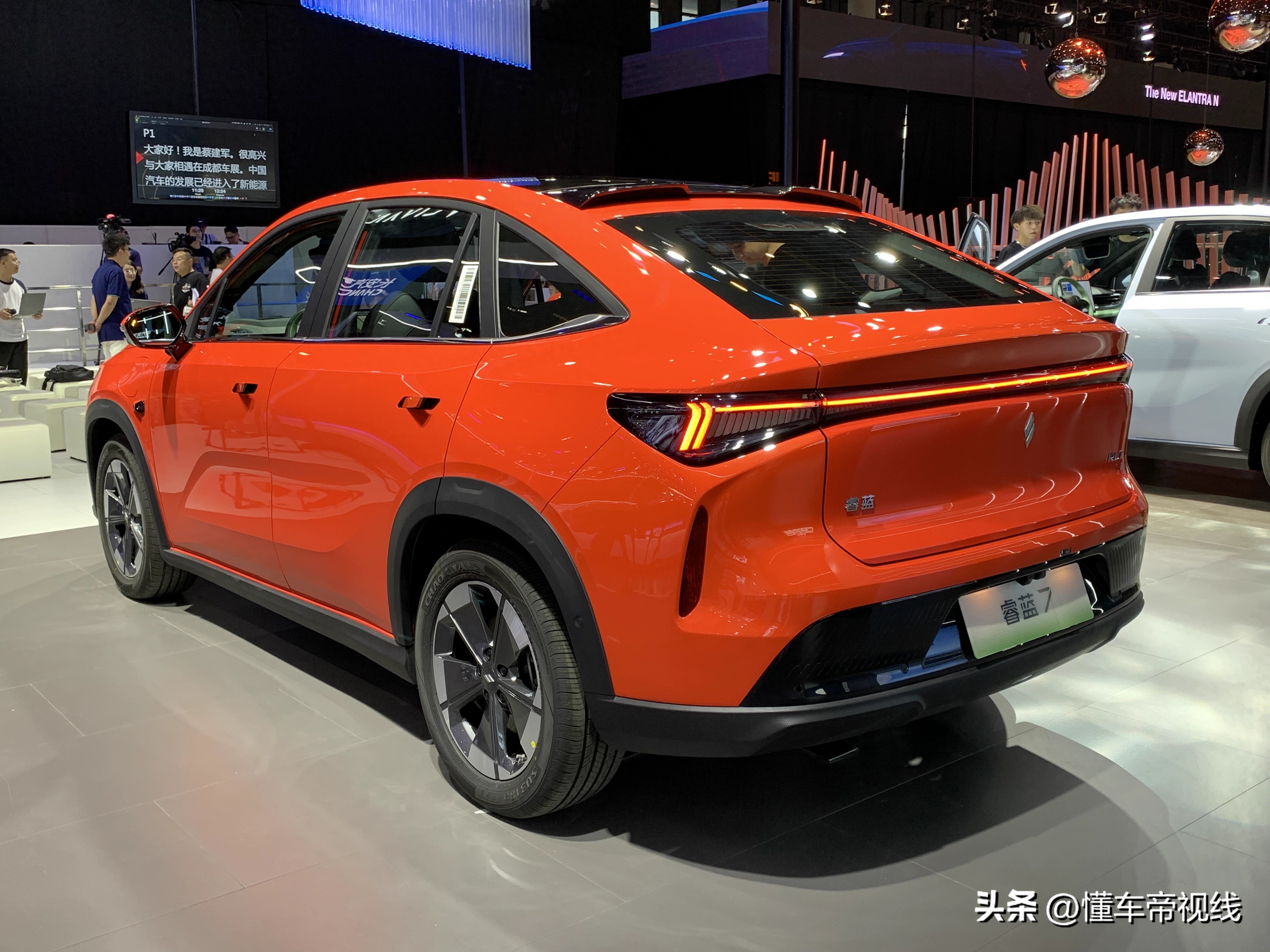 新车 | 13.37万起，吉利睿蓝7亮相2023成都车展，续航450/605公里