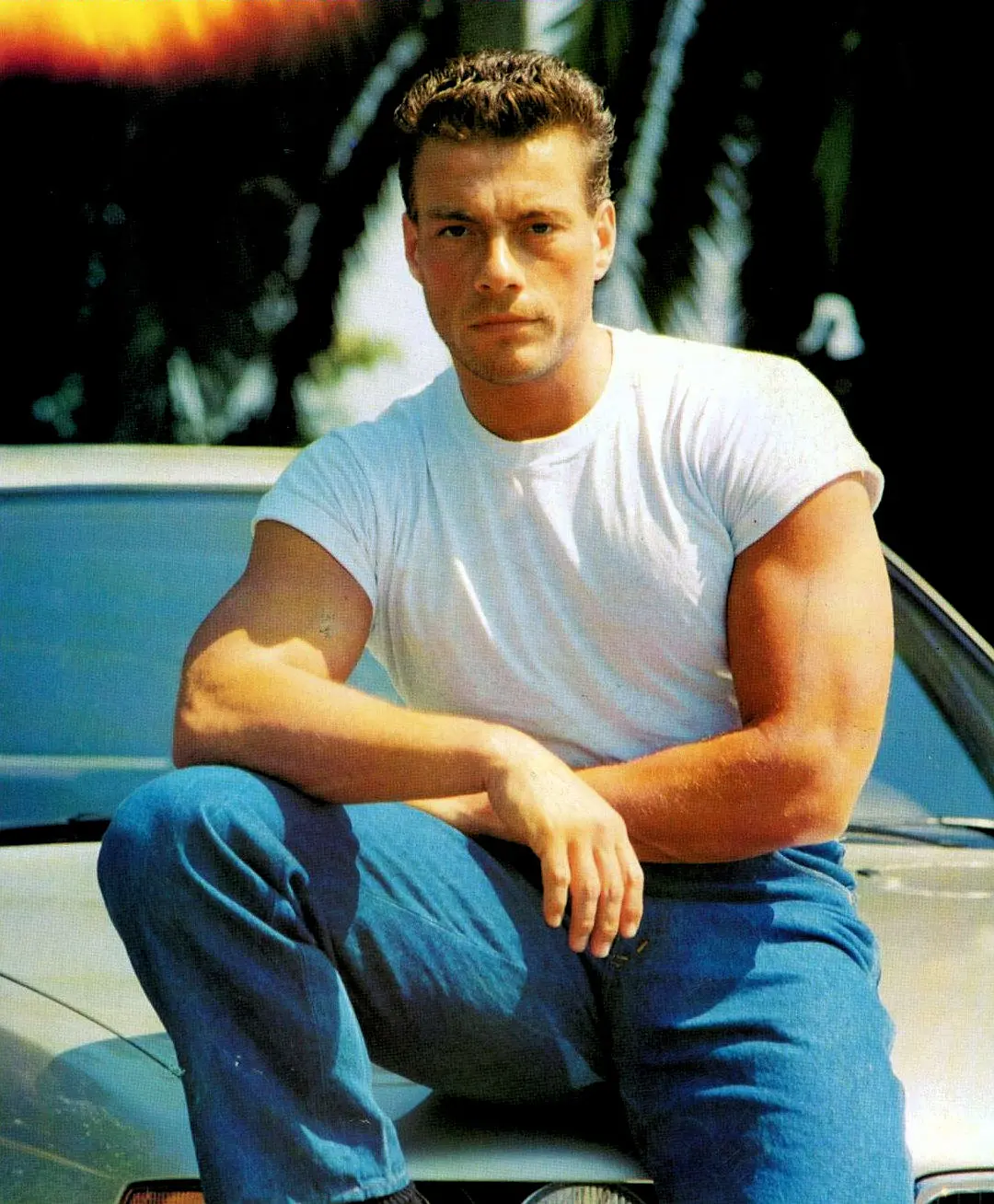 充满力量感的尚格云顿，始终是很多人心中最劲爆的动作巨星