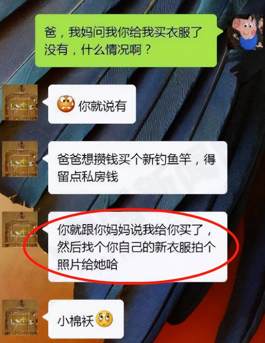 大学生和家长的聊天记录走红，刻在DNA里的“嫌弃”引发网友共鸣