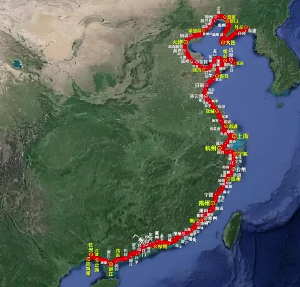 这条高铁通道长超5000公里，串联10个省级行政区，可惜时速不统一
