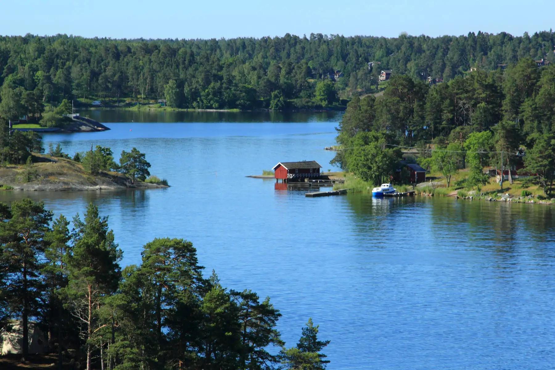 芬兰湾戏水
