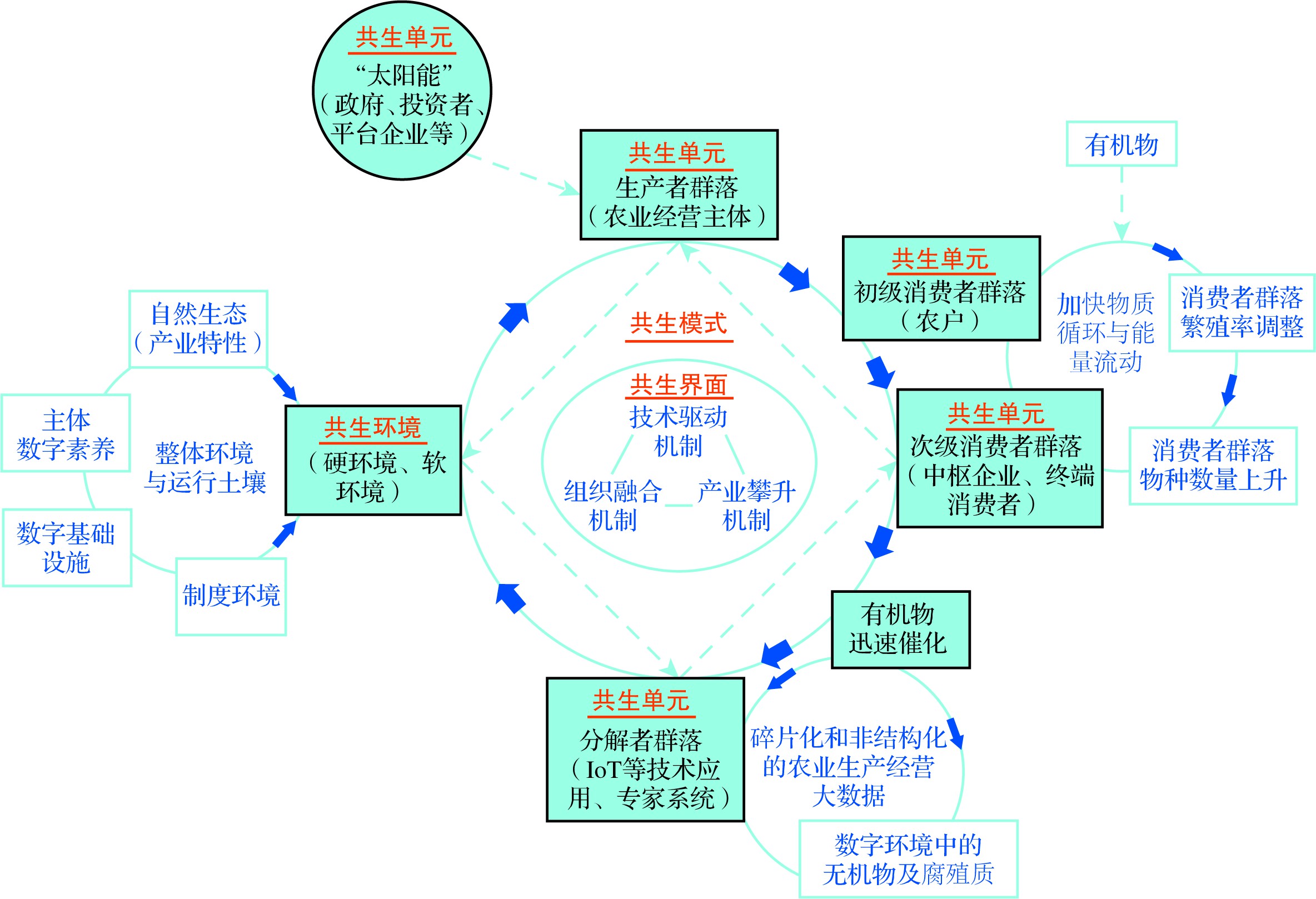 农业产业数字化转型：共生系统及其现实困境