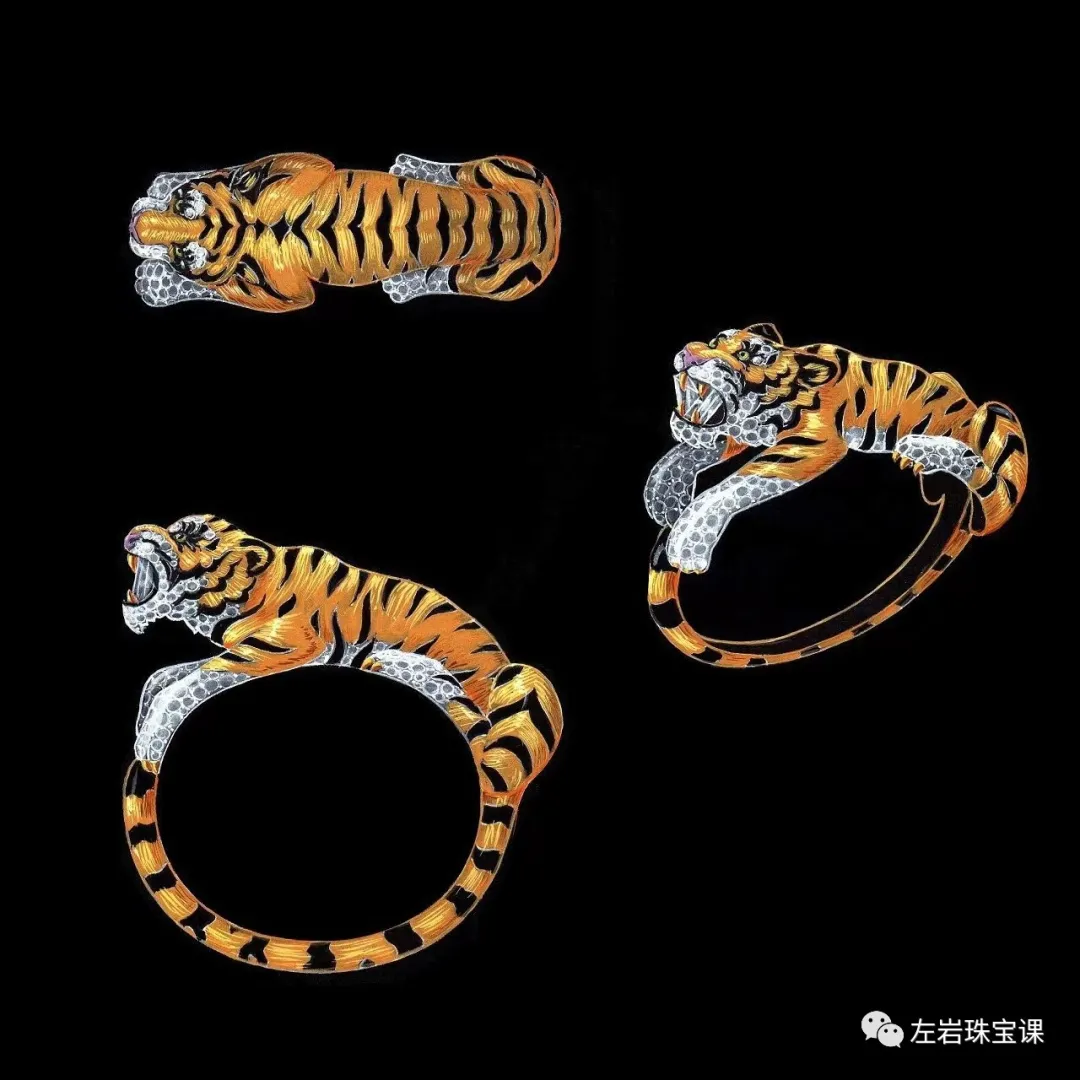 左岩：“虎”在十二生肖中有何寓意？一起欣赏“虎”的珠宝首饰吧