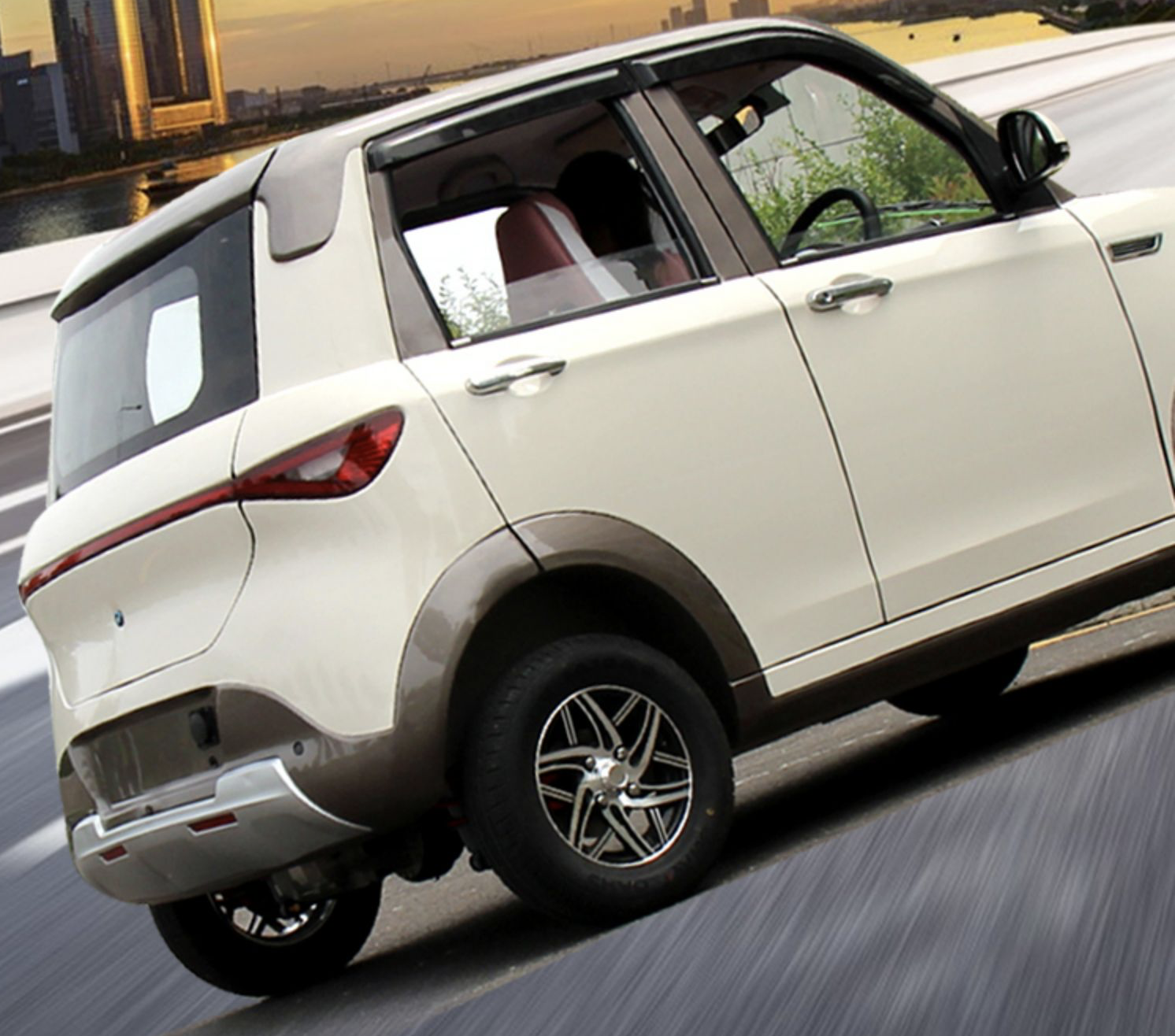 恩途a5四轮电动车测评:配3500w永磁电机,续航350里,油电两用 - 114