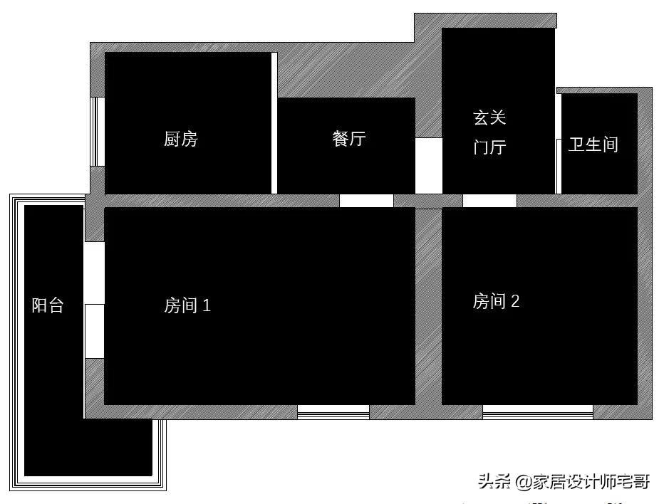 80后北漂夫妻，把48㎡小家改造成3居室，住下3代5口人，太实用了